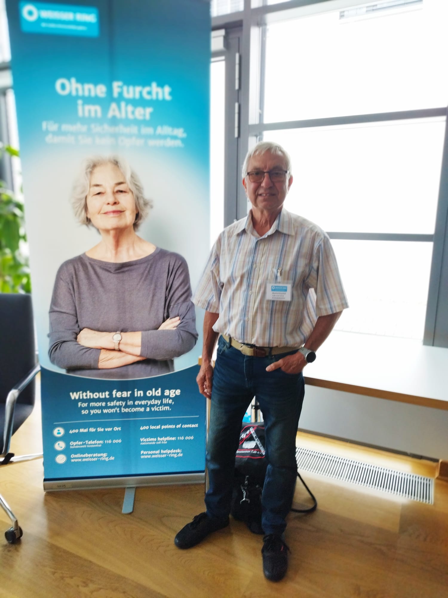 Manfred Knechtel-WEISSER RING Mitarbeiter